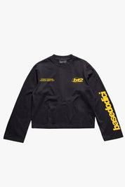 Longsleeve "LAST DELIVERY" BackLogos Black