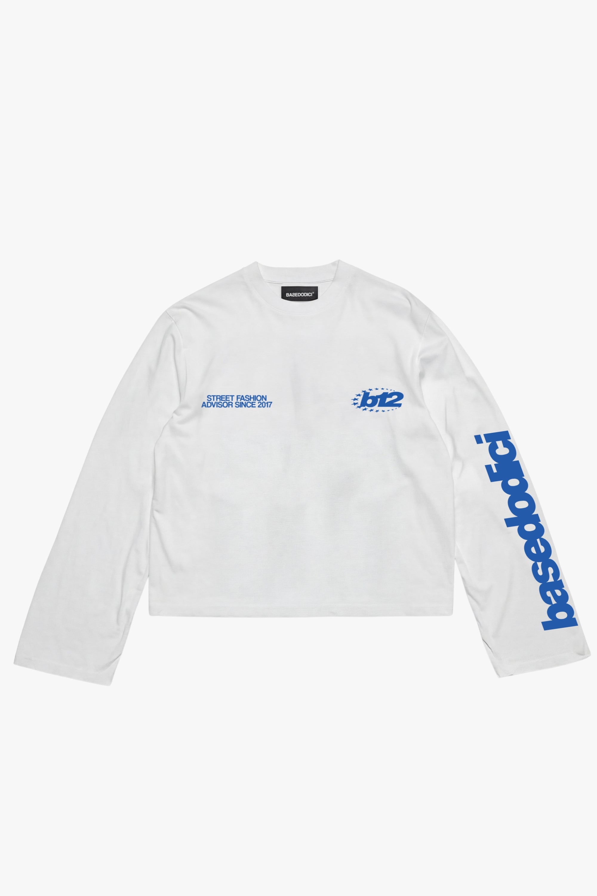 Longsleeve "LAST DELIVERY" BackLogos White