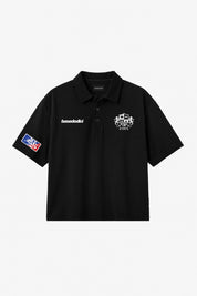 Polo "LAST DELIVERY" SorryMadame Black