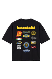 T-Shirt "LAST DELIVERY" BackLogos Black