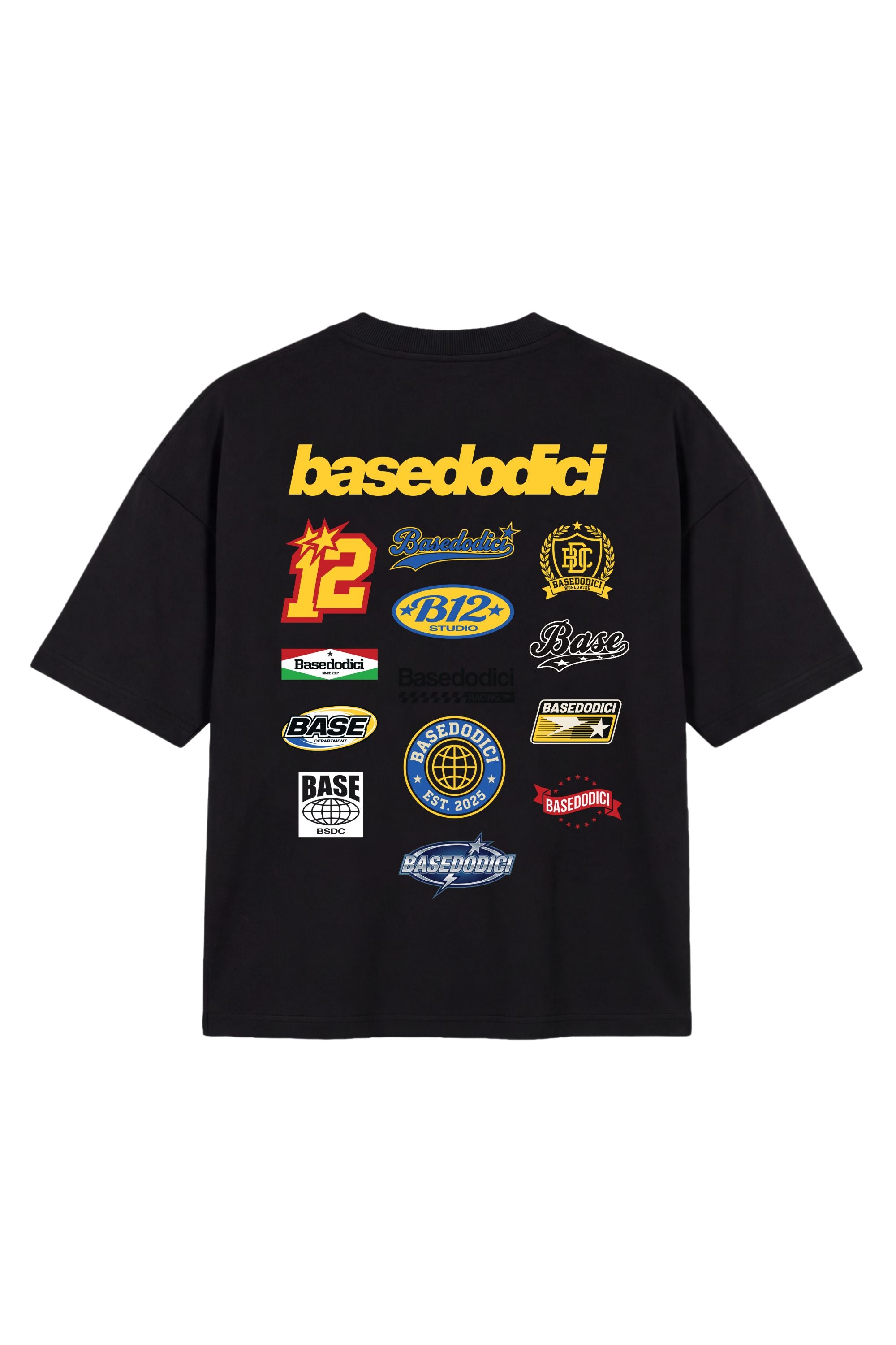 T-Shirt "LAST DELIVERY" BackLogos Black