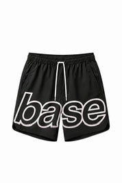 Swim Short "SUMMER CLUB" BASE Black/White