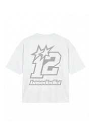 T-Shirt "4PLAYERS" BackLogo 12 White/Glitter
