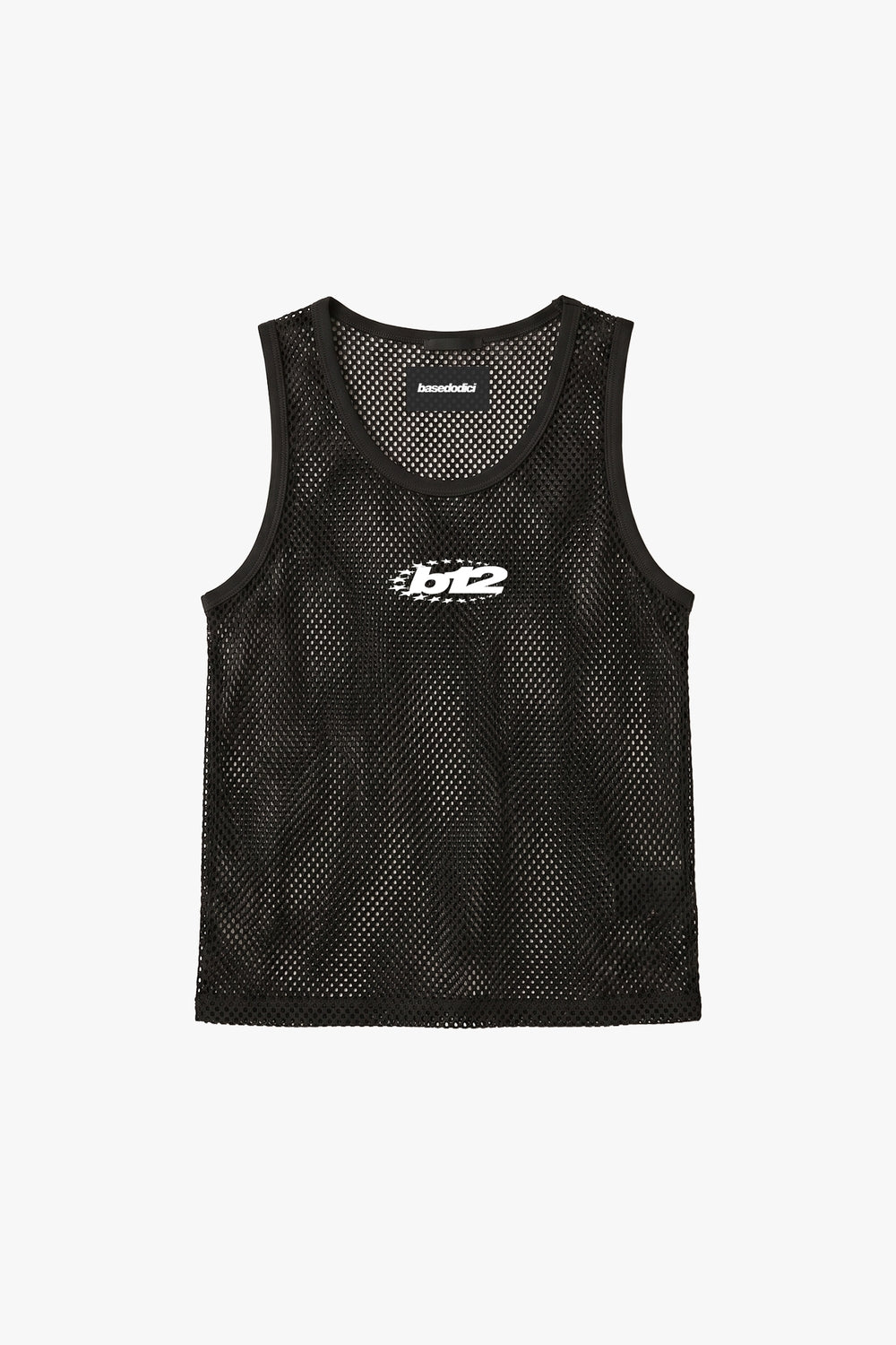 Tank Mesh "RIVIERA" Logo Black