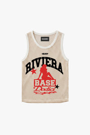 Tank Mesh "RIVIERA" Base White