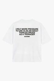 T-shirt "RIVIERA" Box Logo White