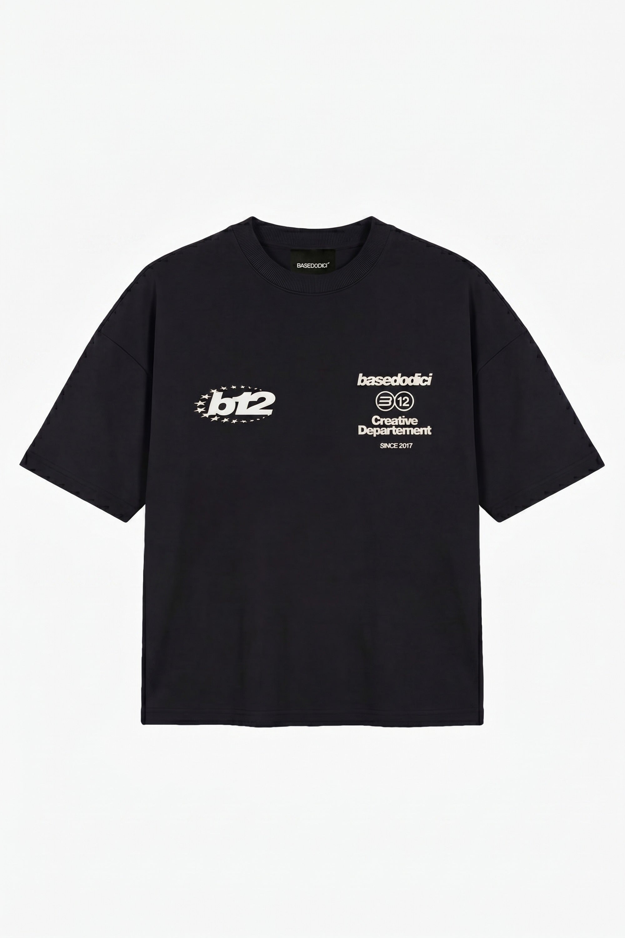 T-Shirt "SUMMER CLUB" Creative Dept Black