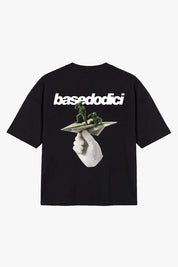 T-shirt "RIVIERA" Paper Black