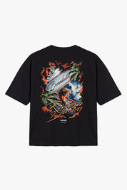 T-shirt "RIVIERA" Surf Black