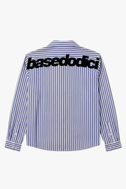 Shirt "RIVIERA" ShoulderLogo Stripe/Blue