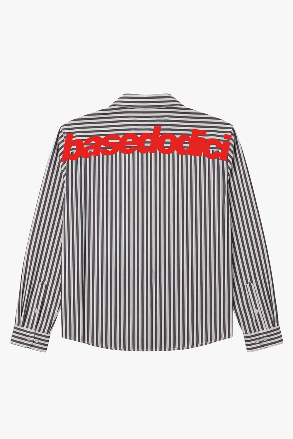 Shirt "RIVIERA" ShoulderLogo Stripe/Black