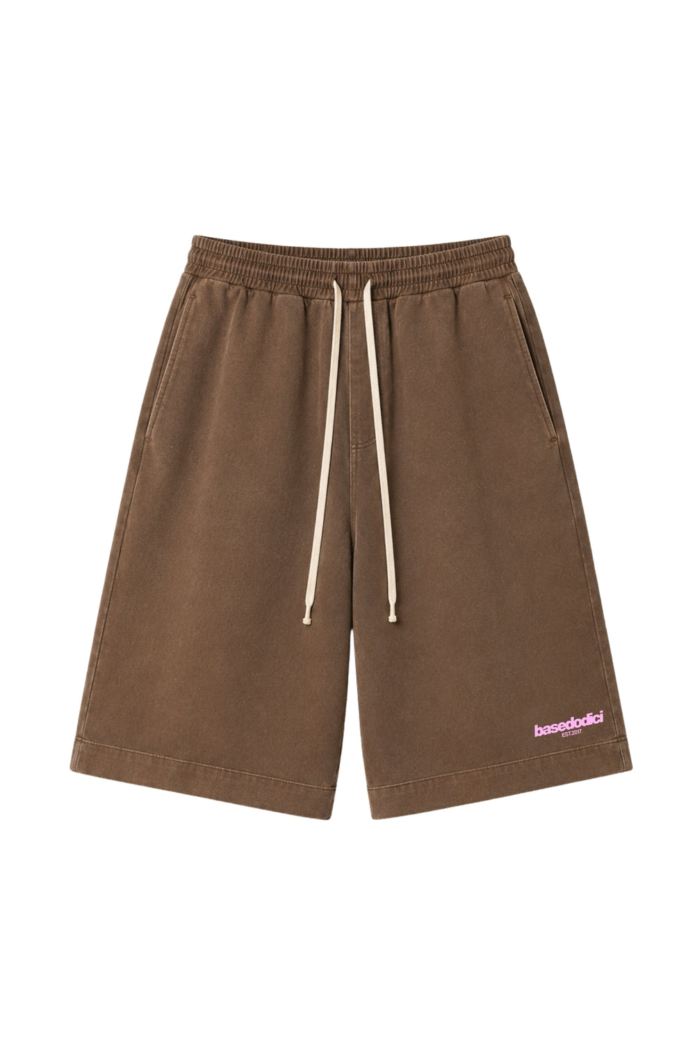 Jorts "RIVIERA" Logo Brown/Pink