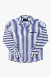 Shirt "RIVIERA" ShoulderLogo Stripe/Blue