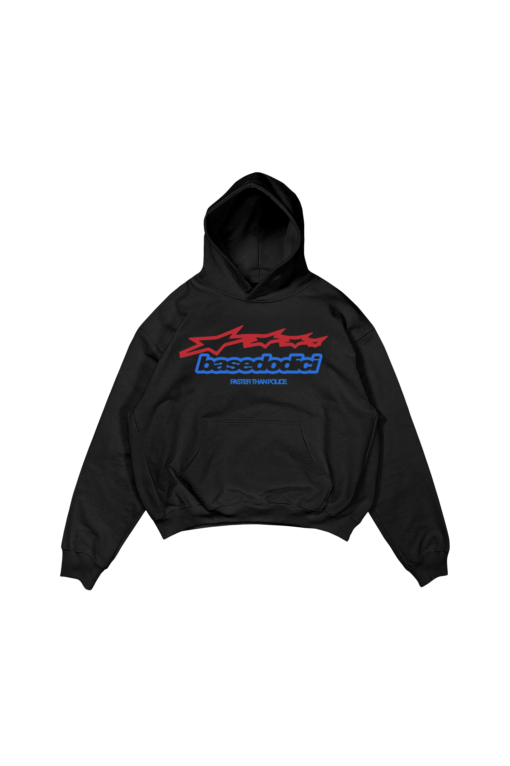 Hoodie "2FAST" FasterThan Black/Multi 