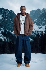 Montone Jacket "DIRTY XMAS" Brown