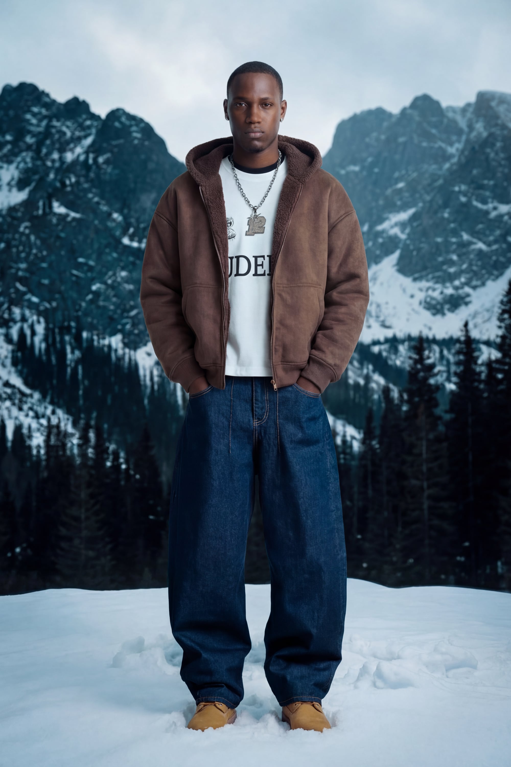 Montone Jacket "DIRTY XMAS" Brown