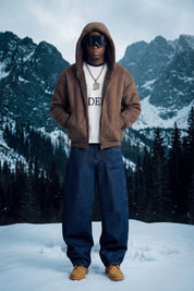 Montone Jacket "DIRTY XMAS" Brown