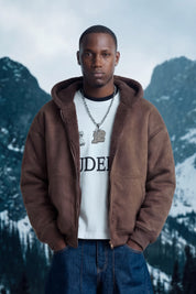 Montone Jacket "DIRTY XMAS" Brown