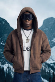 Montone Jacket "DIRTY XMAS" Brown