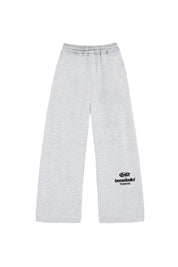 Fleece Pants "TEAM012" Logo AshGrey/Black