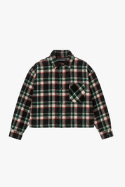 "RUDEBOY LDN" Flanella Shirt Shoulder Logo