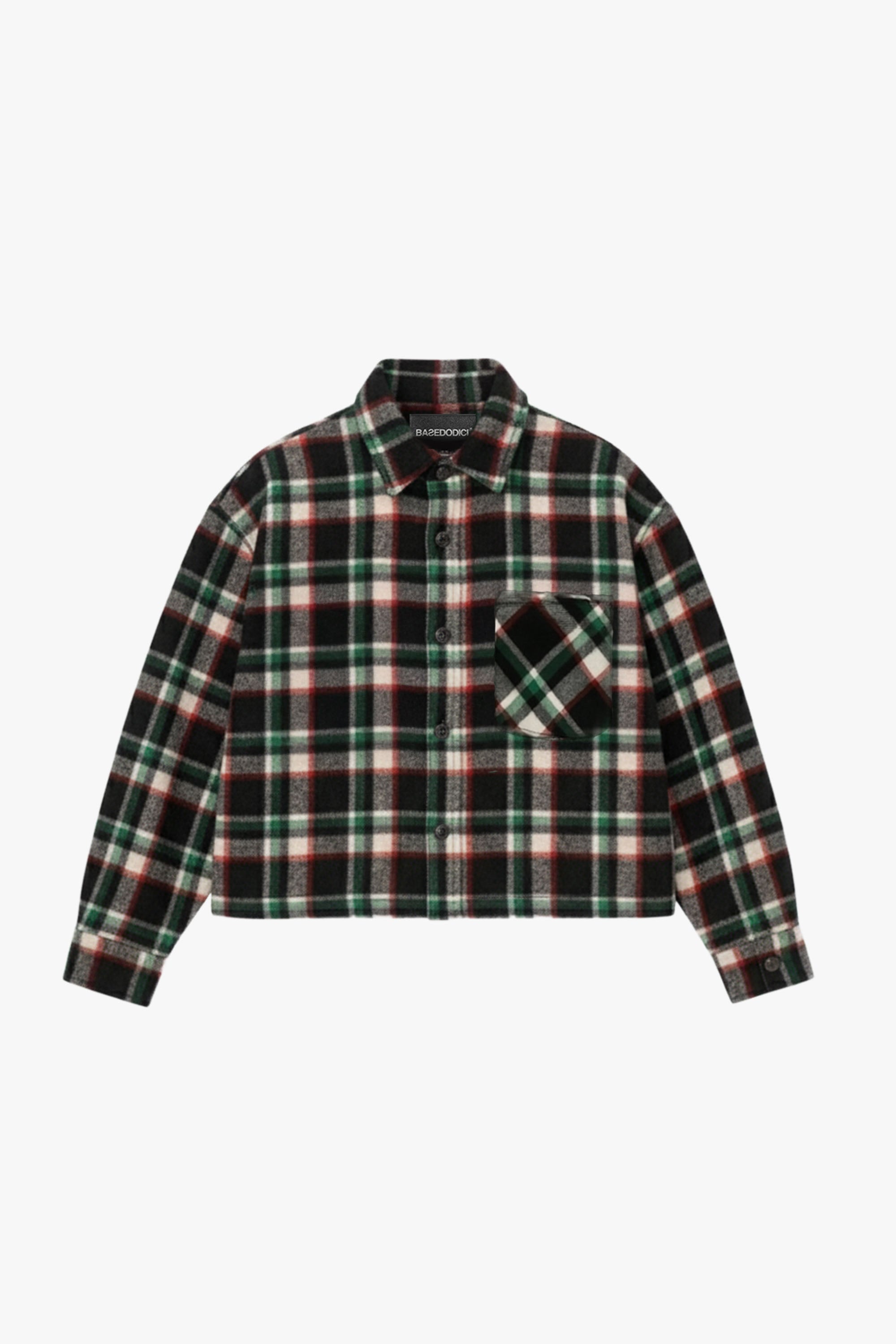 "RUDEBOY LDN" Flanella Shirt Shoulder Logo