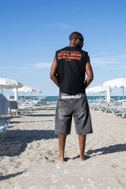 Tank “KILLED ROMANCE” Black/Red