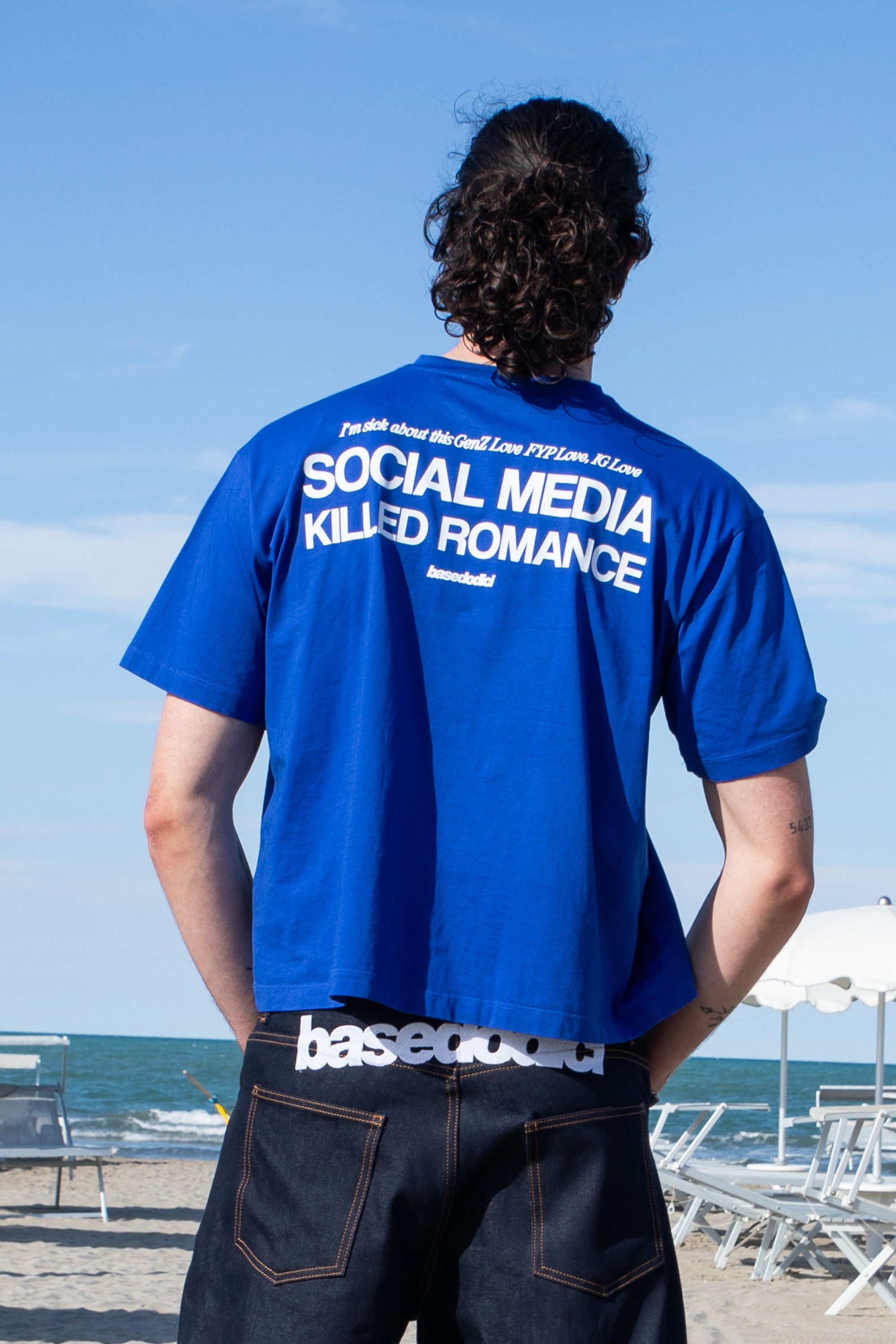 “KILLED ROMANCE” Blue T-Shirt 