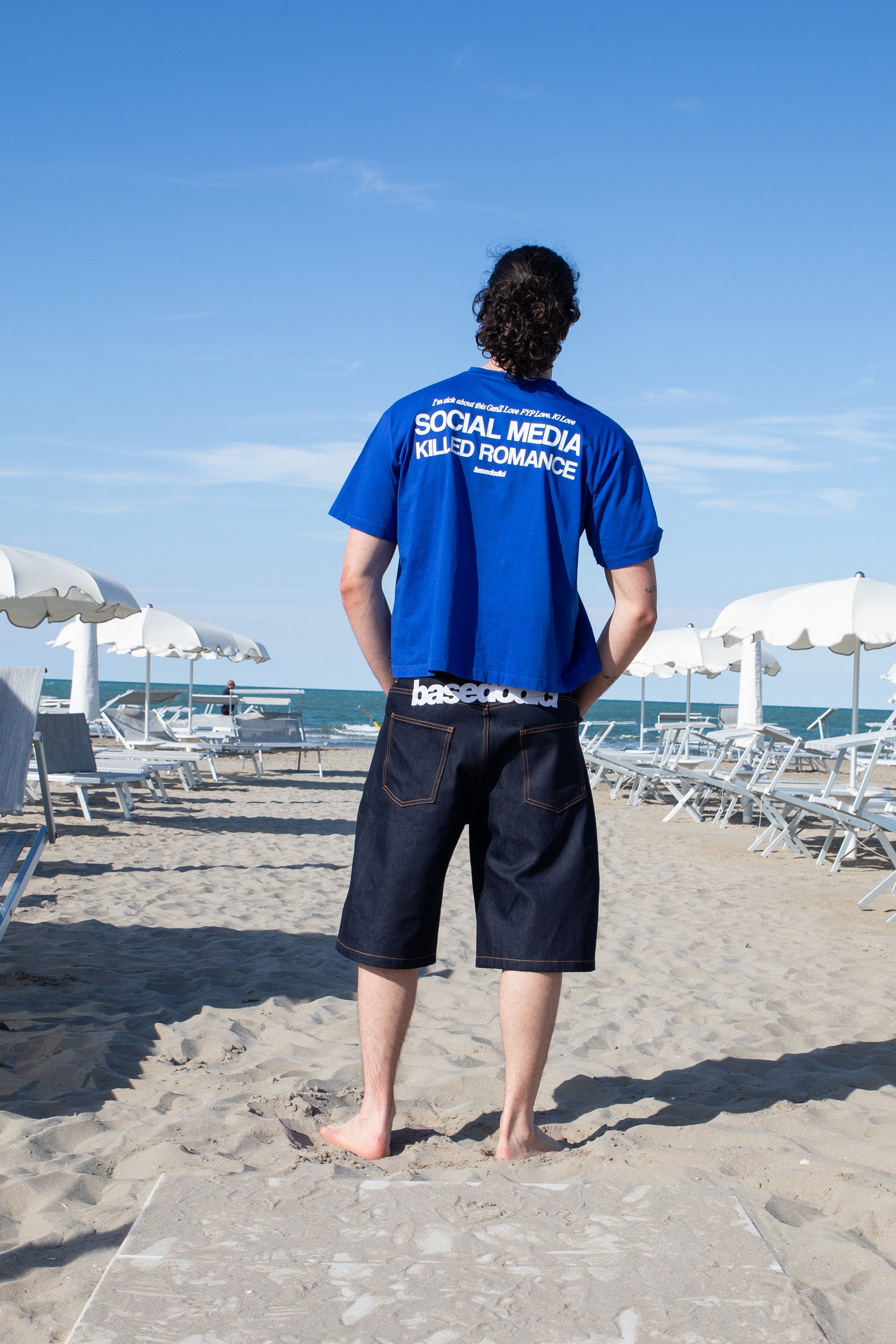 “KILLED ROMANCE” Blue T-Shirt 