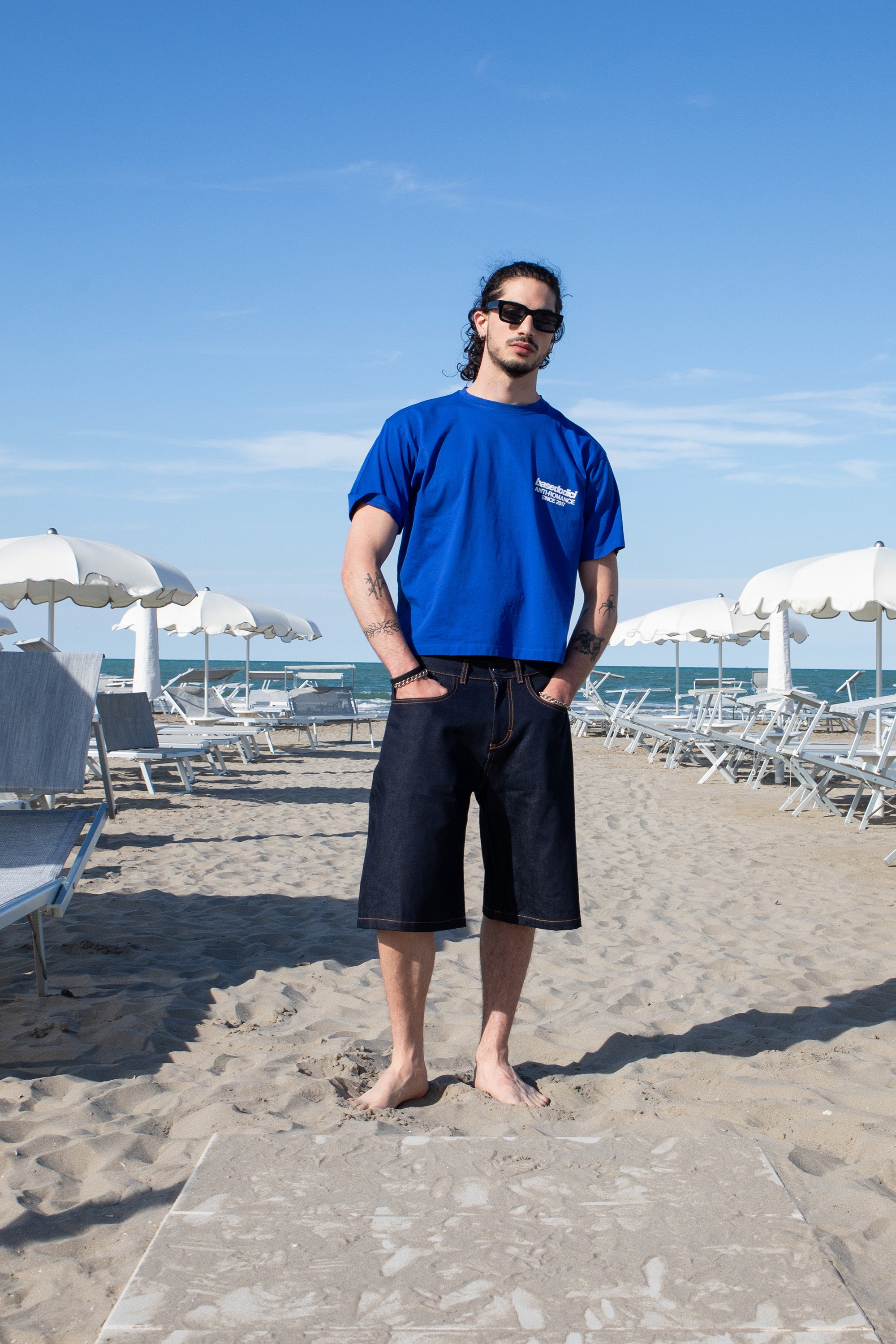 “KILLED ROMANCE” Blue T-Shirt 