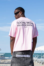 “KILLED ROMANCE” Pink T-Shirt 