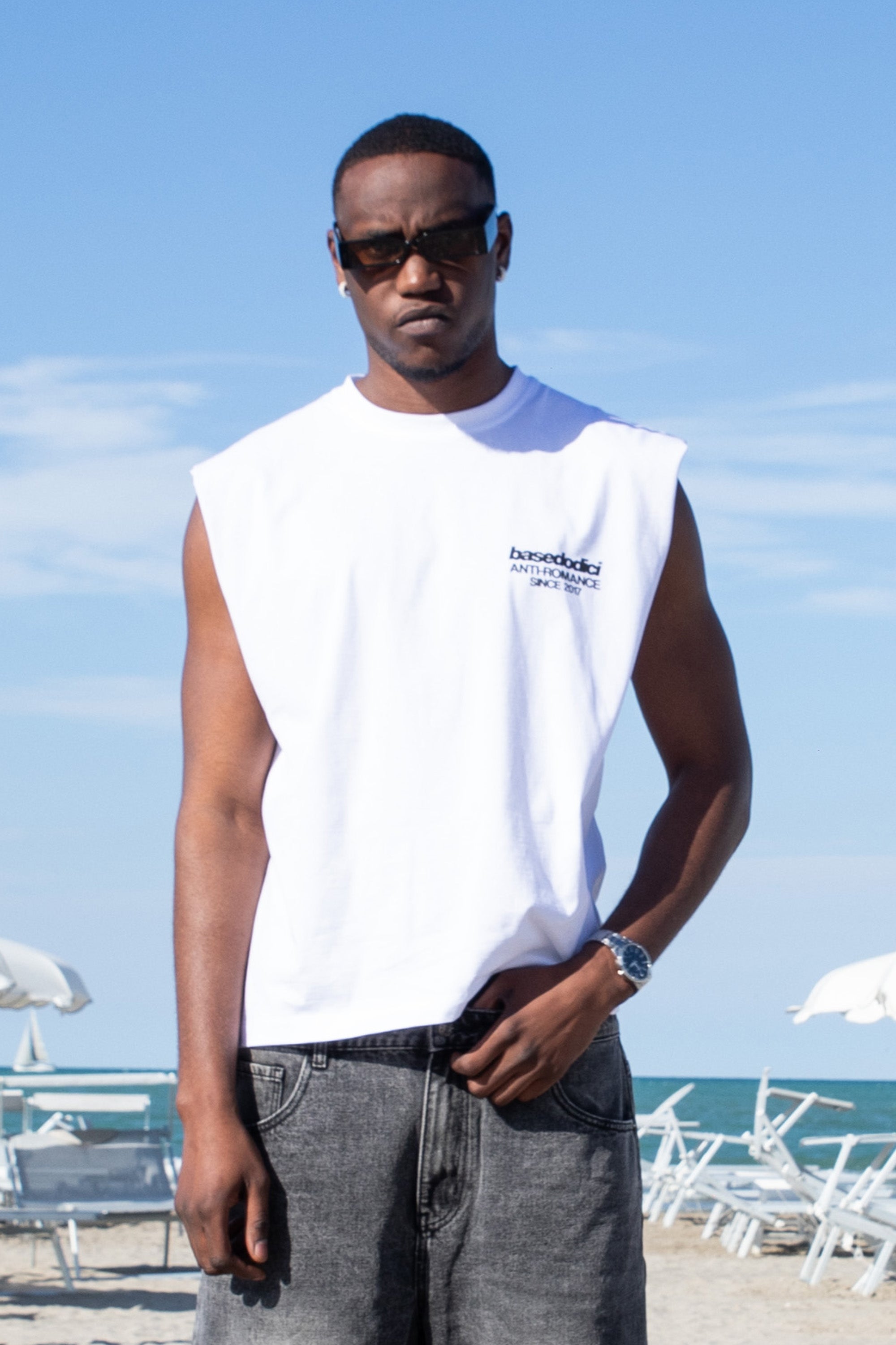 Tank “KILLED ROMANCE” White