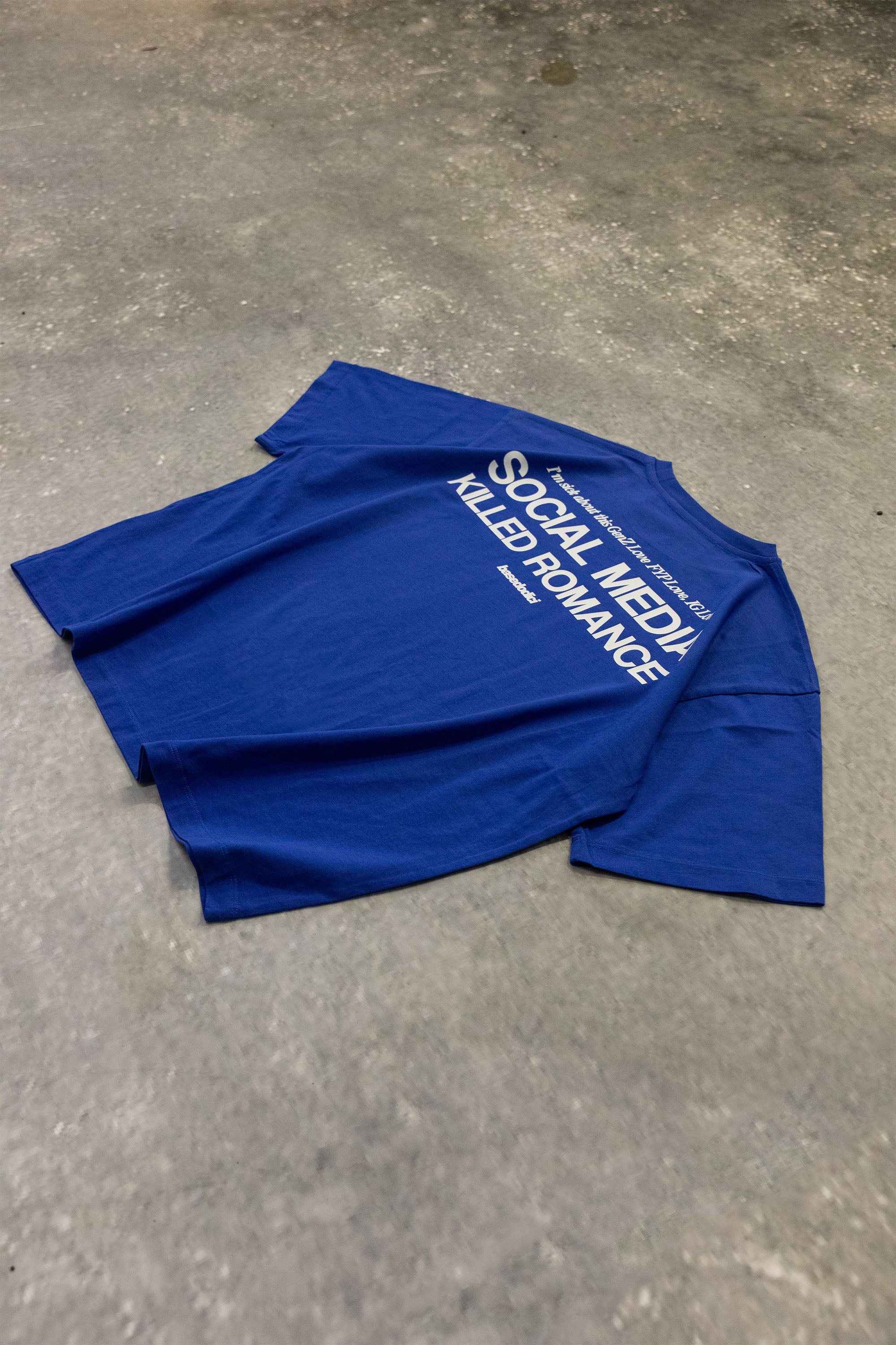 “KILLED ROMANCE” Blue T-Shirt 