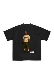 “LIVE FAST” GTA Black T-Shirt