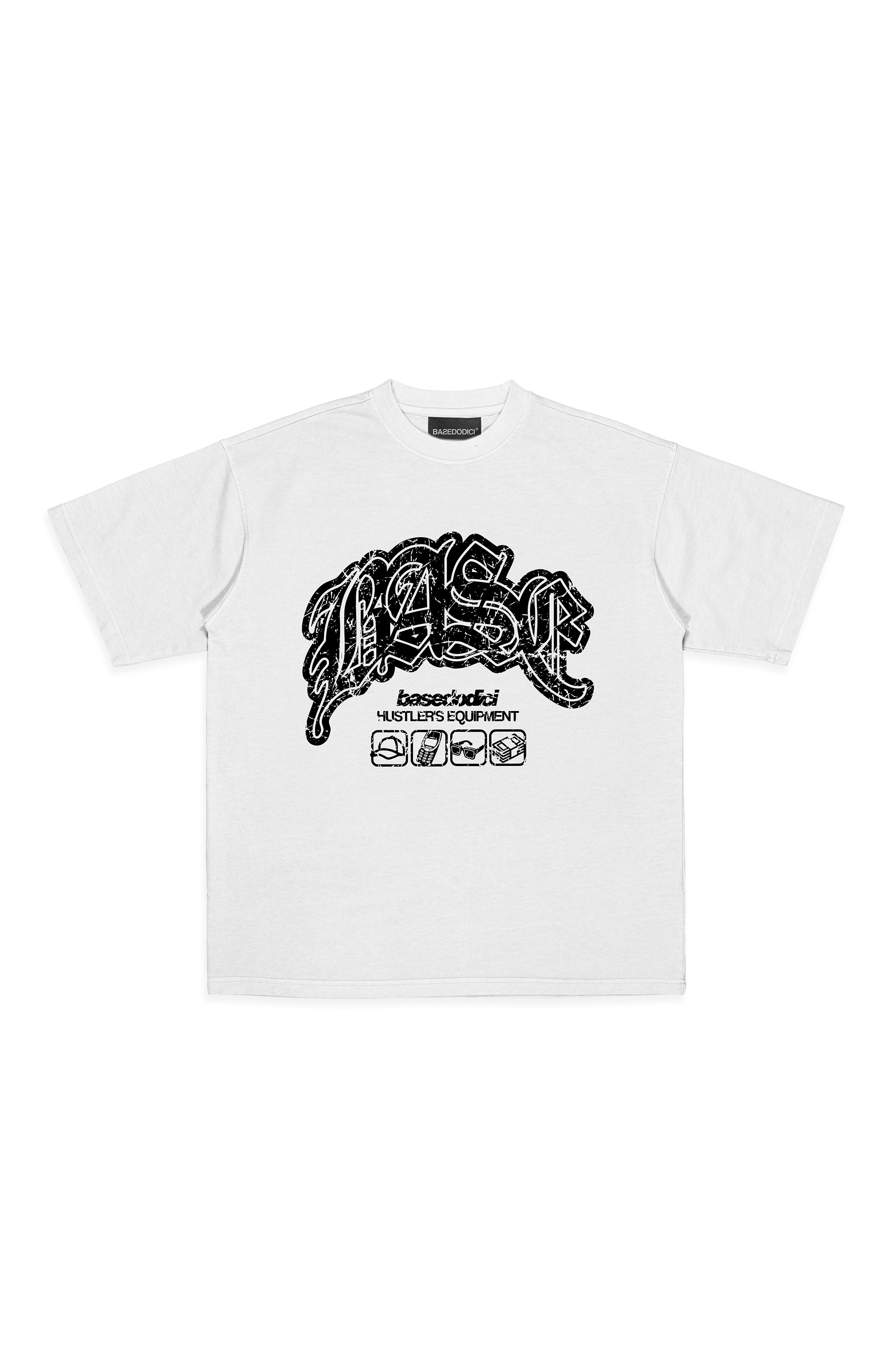 “LIVE FAST” T-Shirt GTA White