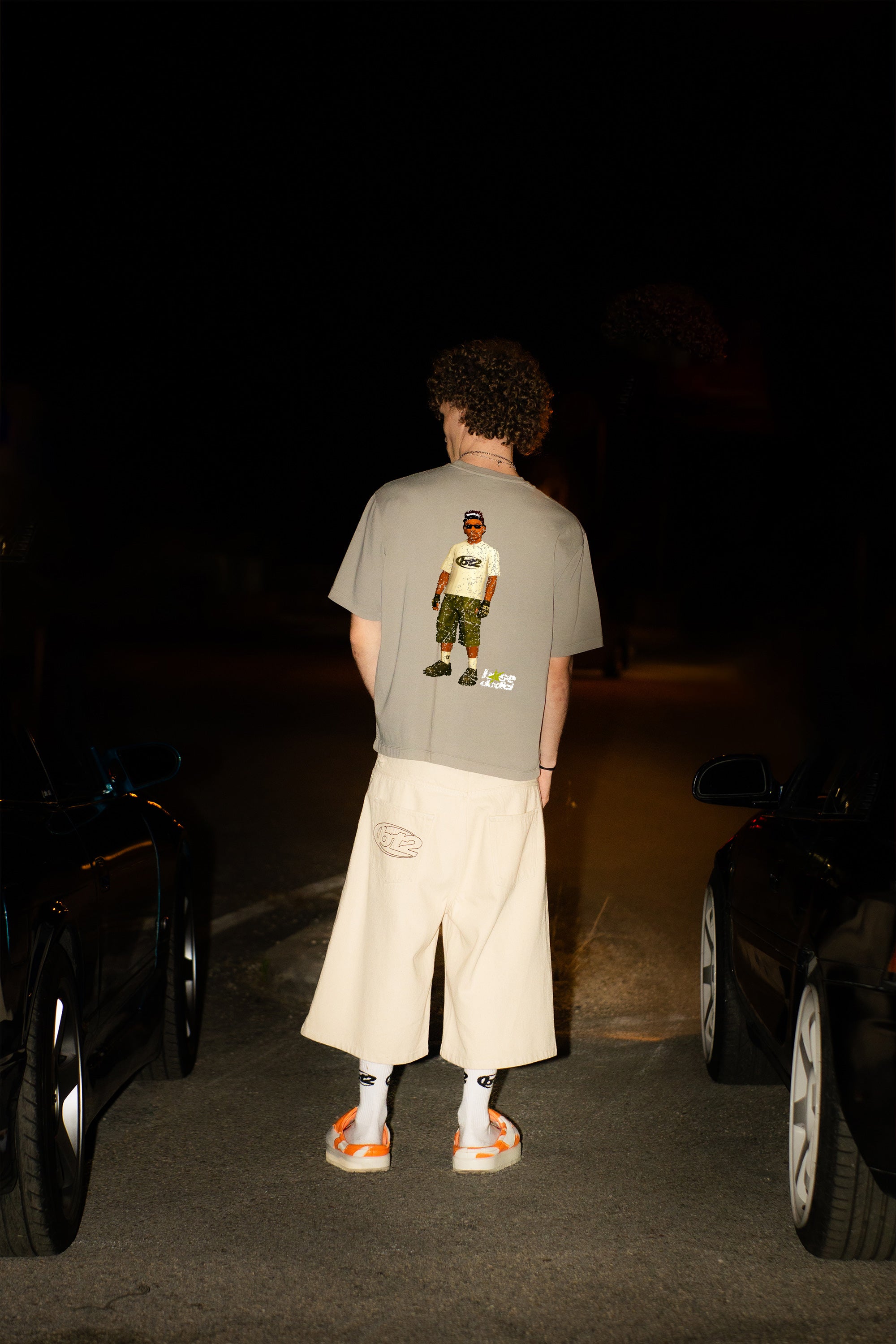 “LIVE FAST” GTA Gray T-Shirt