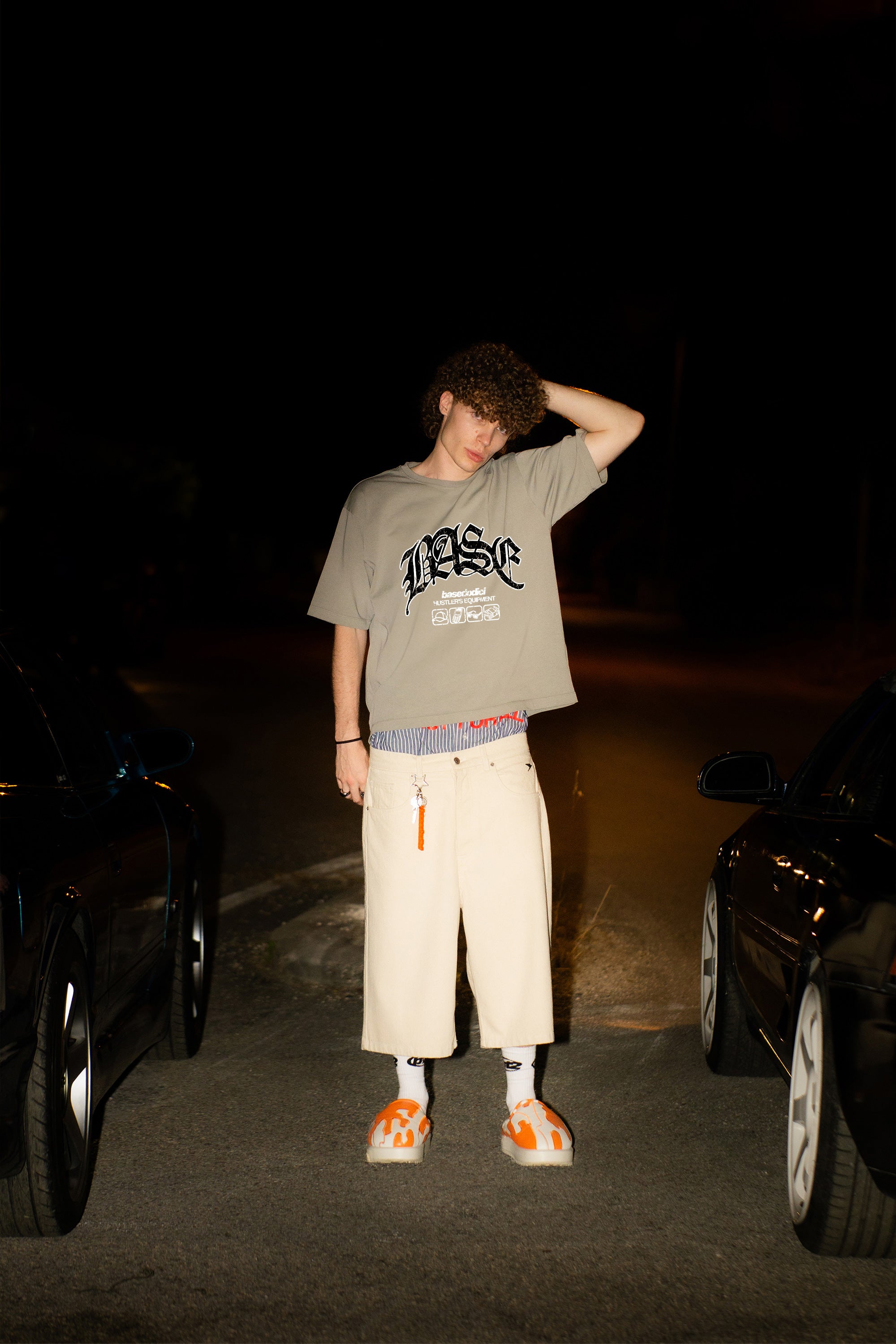 “LIVE FAST” GTA Gray T-Shirt