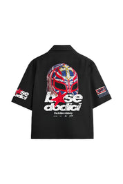 “LIVE FAST” Robbery Black Polo