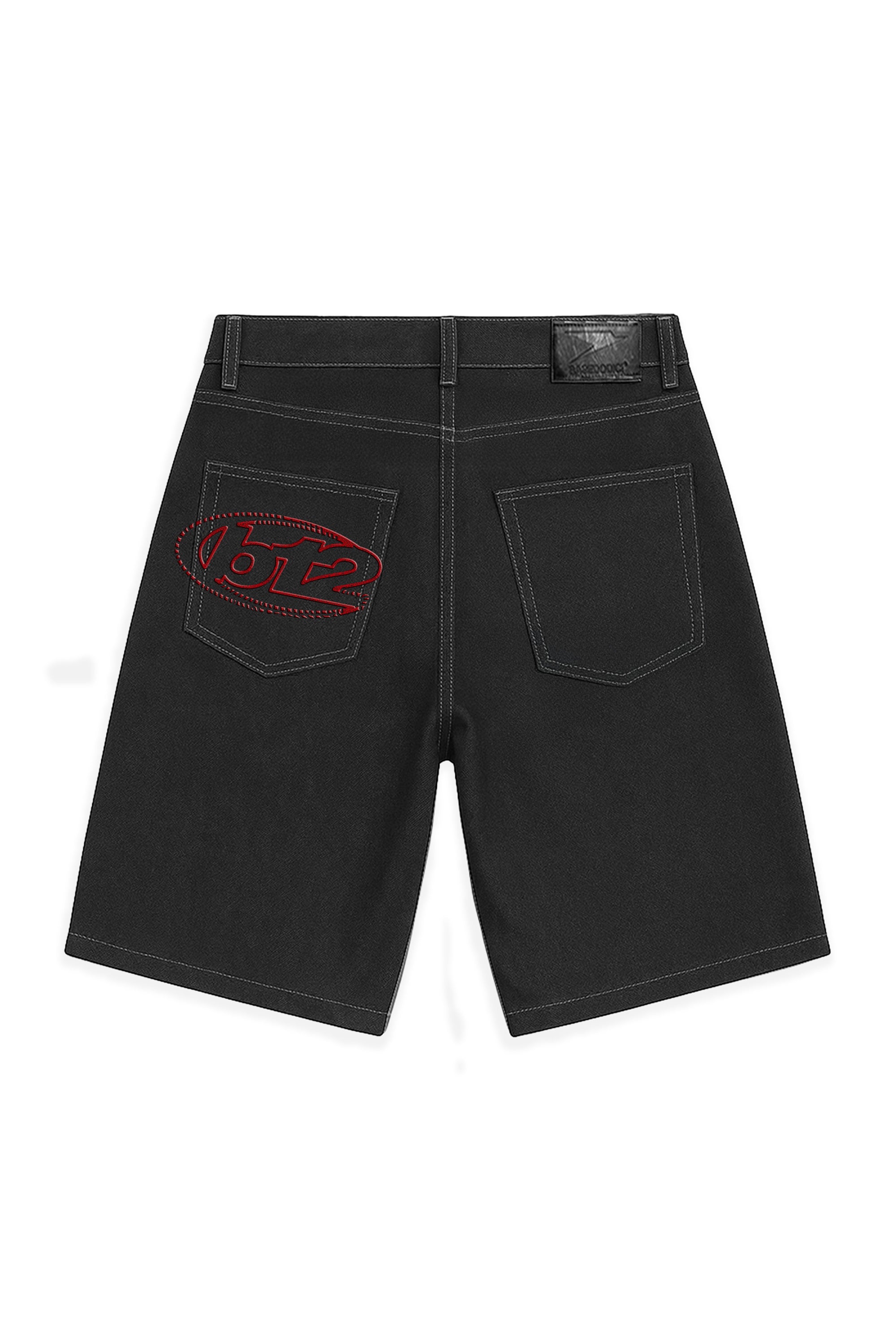Jorts “LIVE FAST” B12 Raw Black 