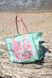 Shoulder Bag "AMMO" CHI'T'SAP Azure/Flamingo