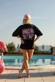 T-Shirt “AMMO” CHI'T'SAP Black/ForestRose