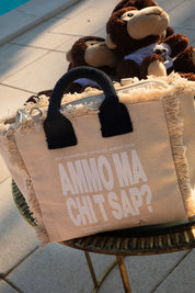 "AMMO" CHI'T'SAP Handbag Sand 