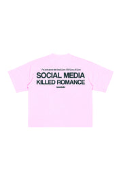 “KILLED ROMANCE” Pink T-Shirt 