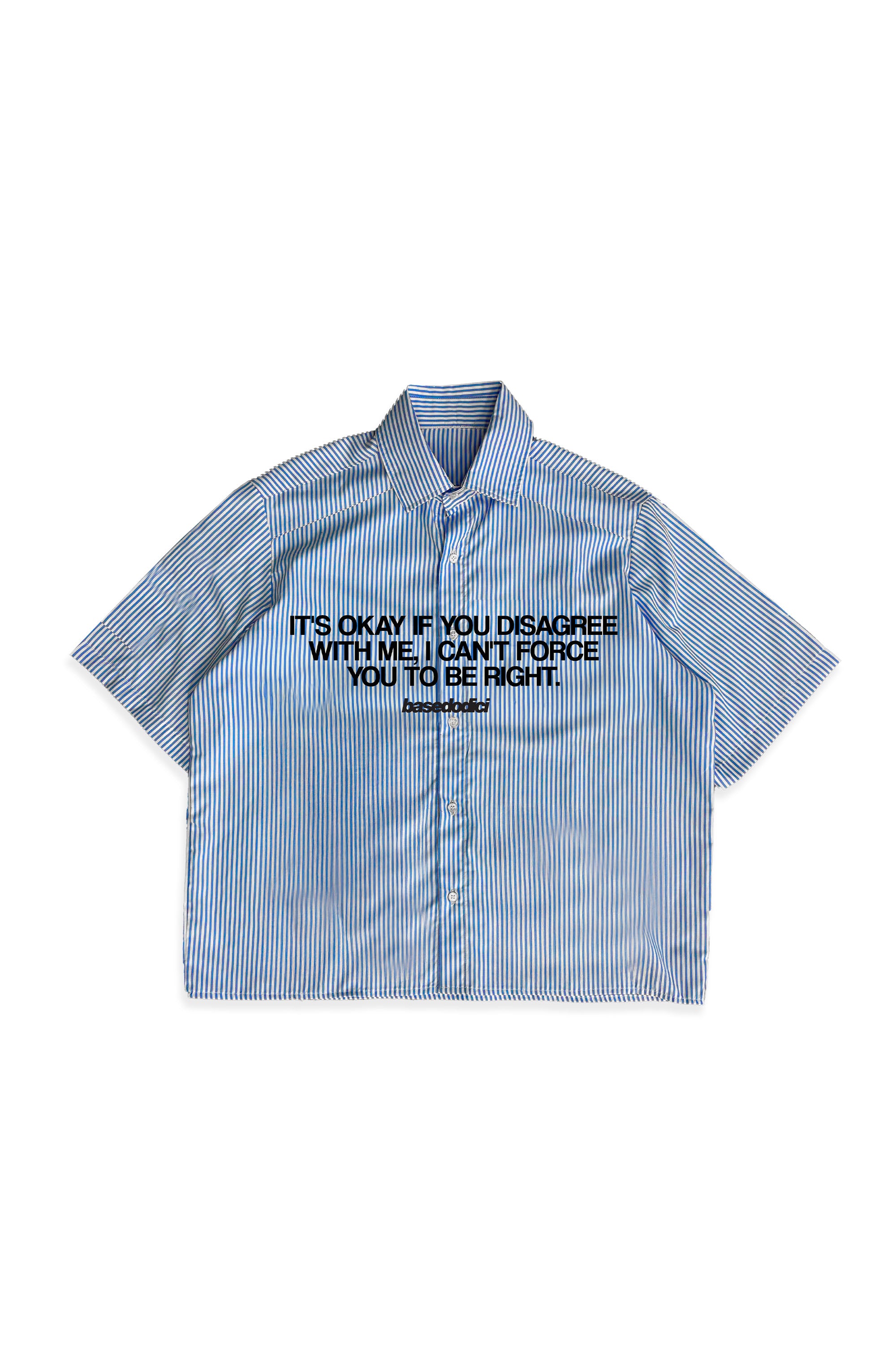 Shirt “LIVE FAST” Disagree Blue