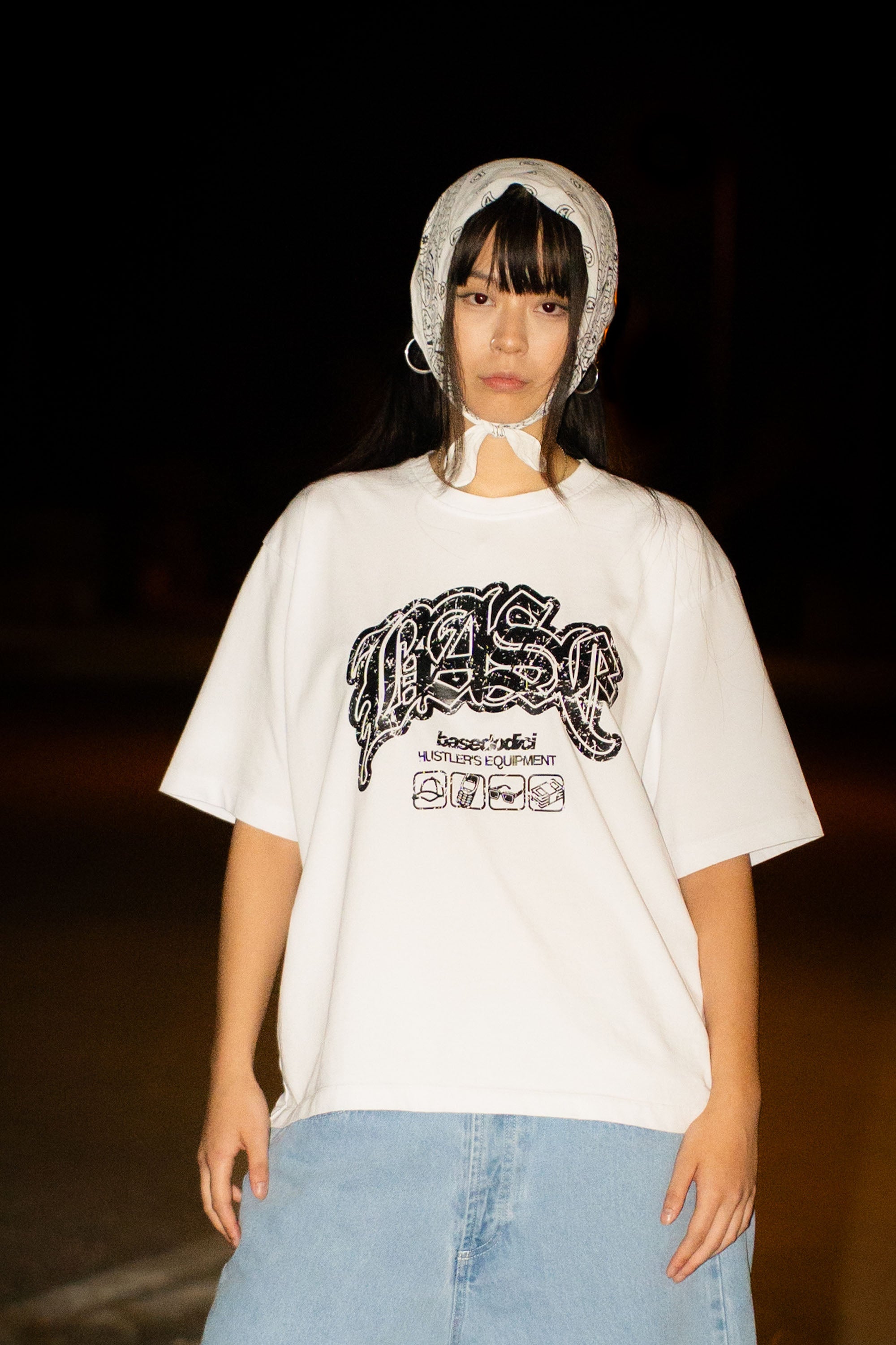 “LIVE FAST” T-Shirt GTA White