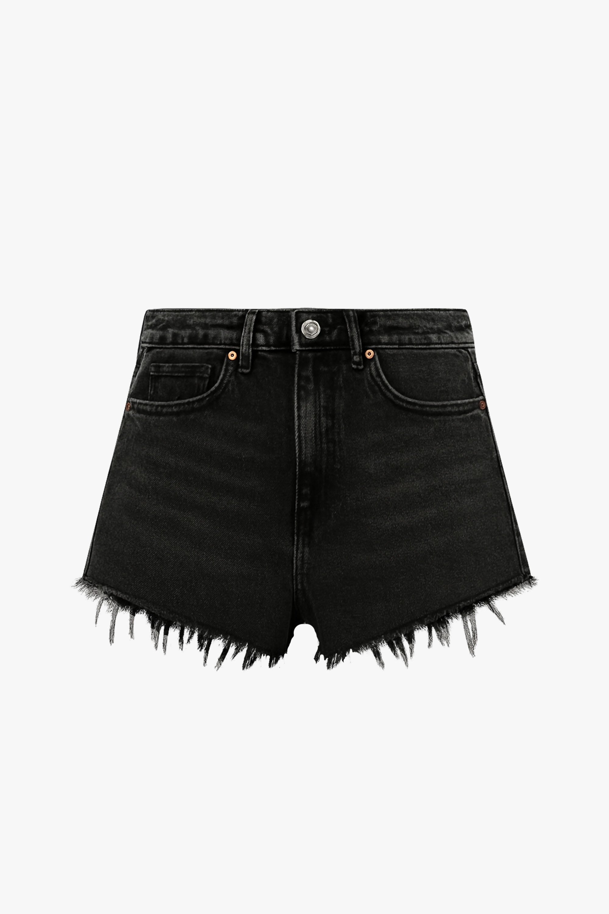 Shorts Denim “DIVA” P*rno Raw Black
