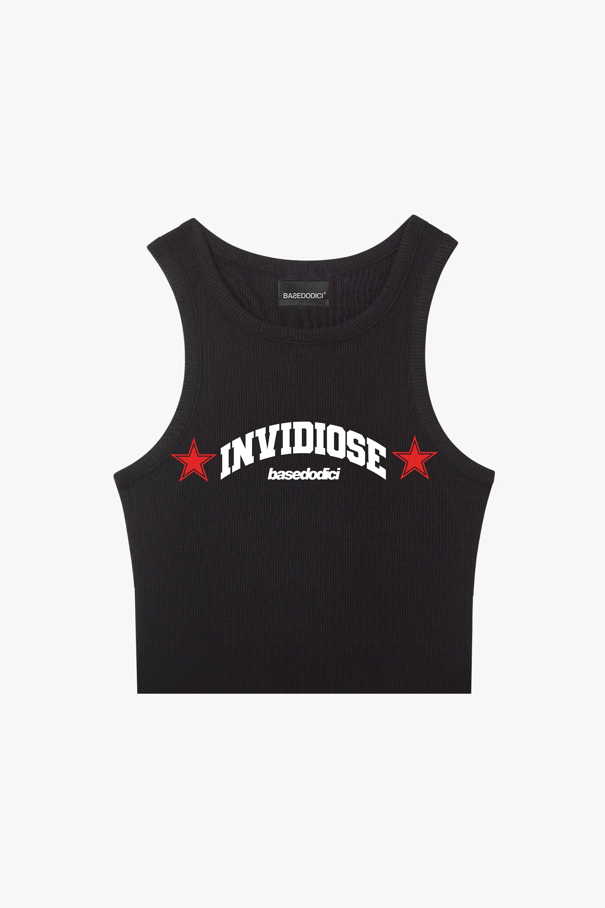 Tank Top "DIVA" Invidiose Black