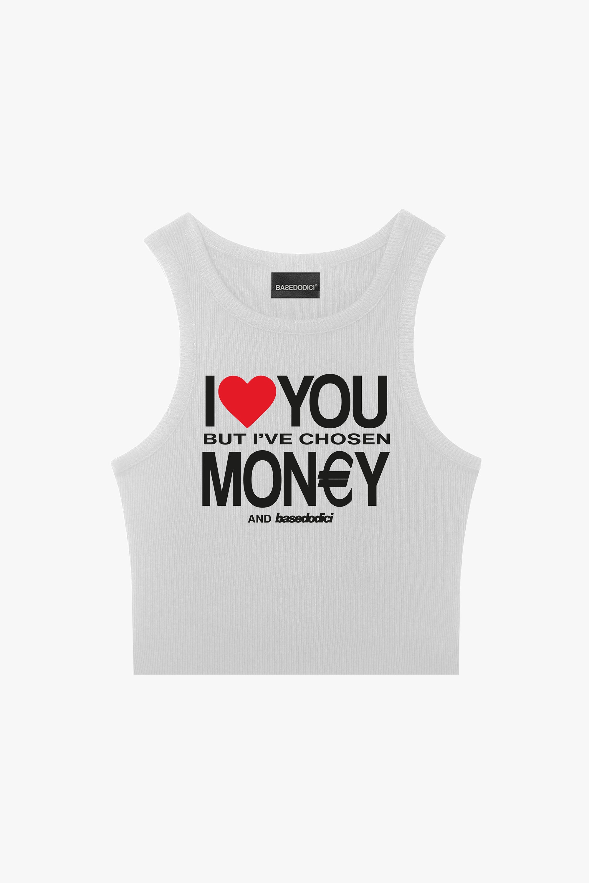 Tank Top "DIVA" iLoveYou White