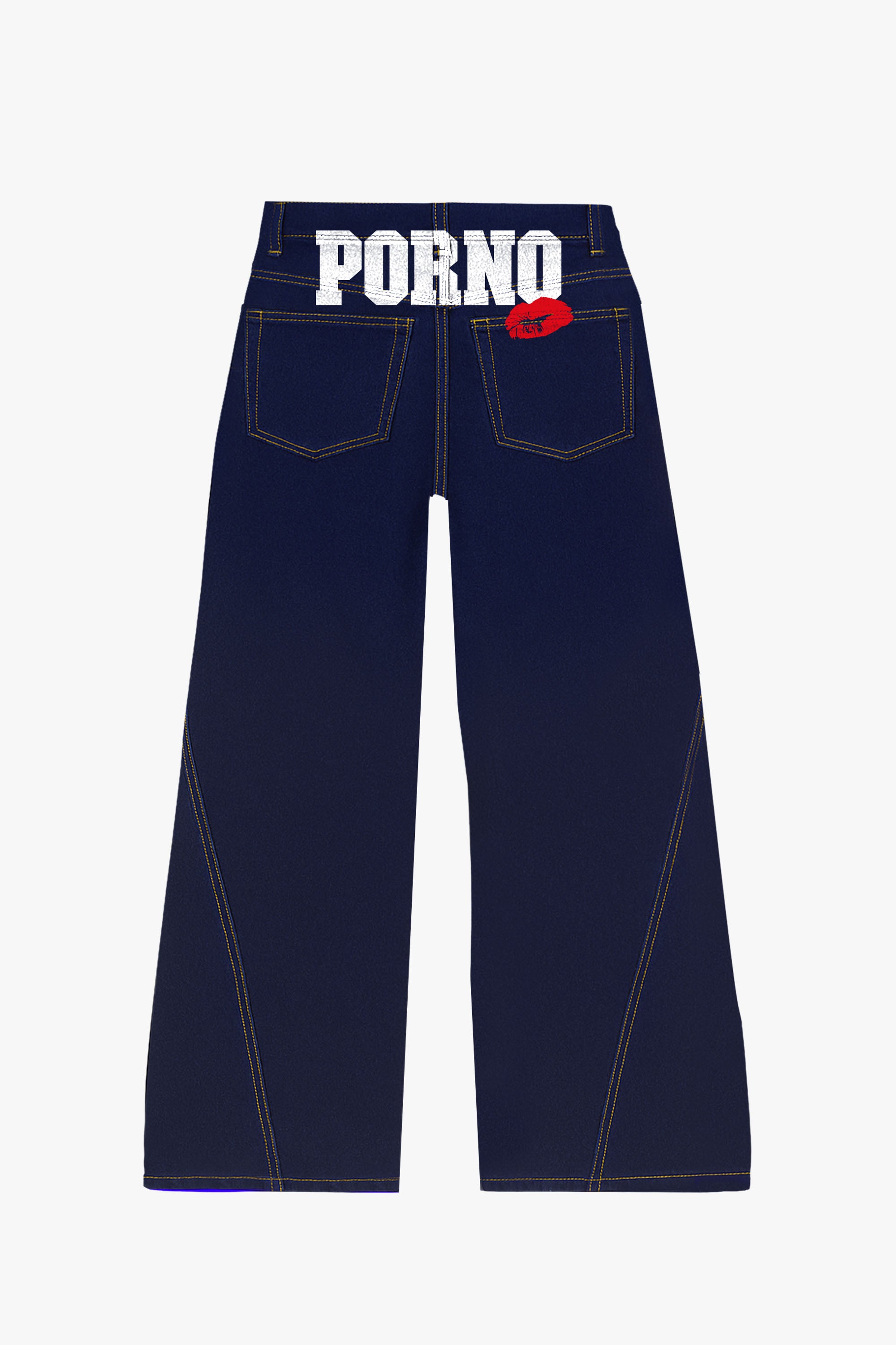 Bigall Denim “DIVA” P*rno Kiss Raw