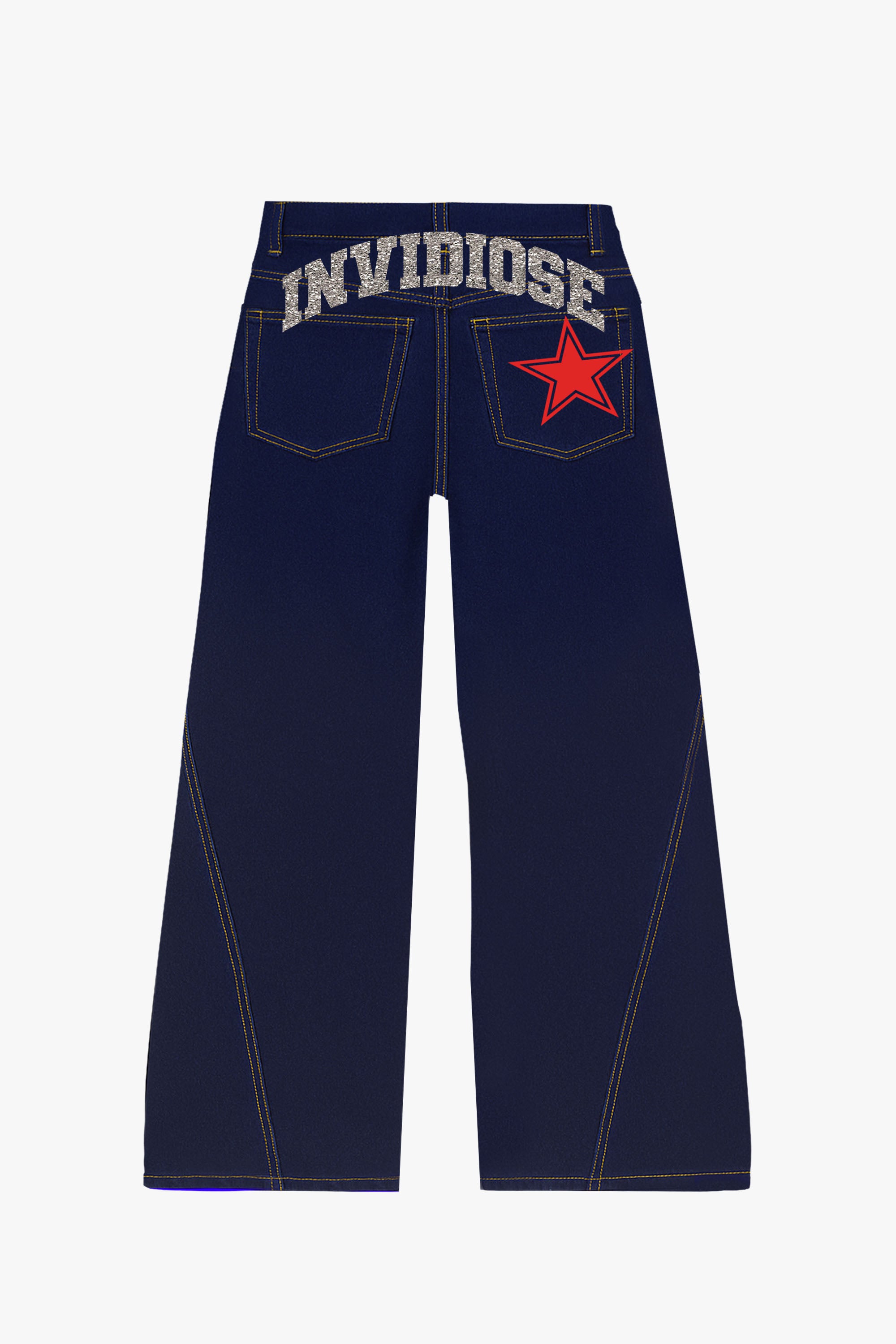 Bigall Denim “DIVA” Invidiose Raw/Glitter